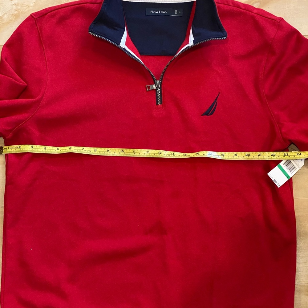 SOLD ❤️Náutica Half Zip Sweatshirt - Picture 4 of 4